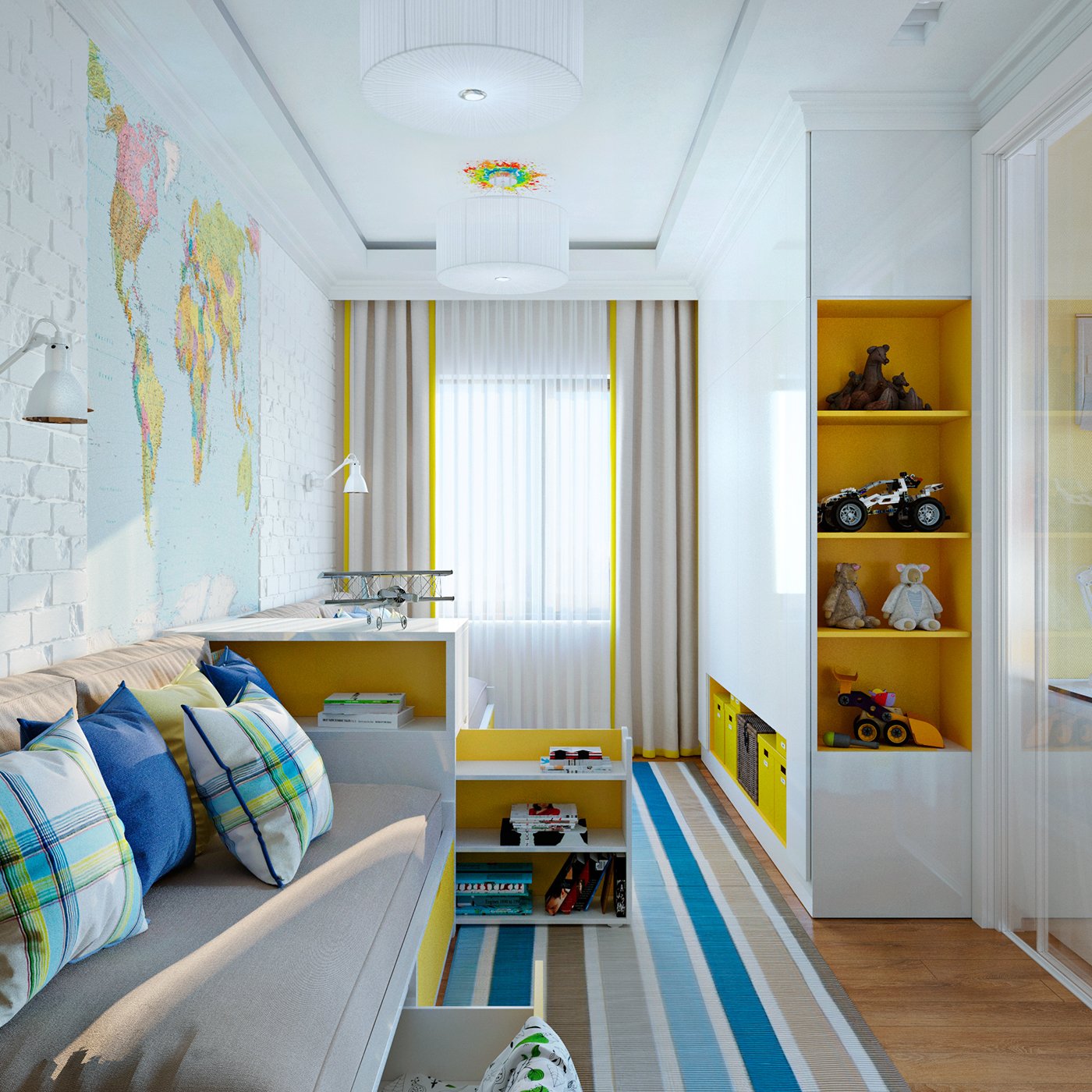 Детская 12 кв. м.: 130 фото дизайна спальни для детей и подростков | дизайн детской комнаты 12 кв м