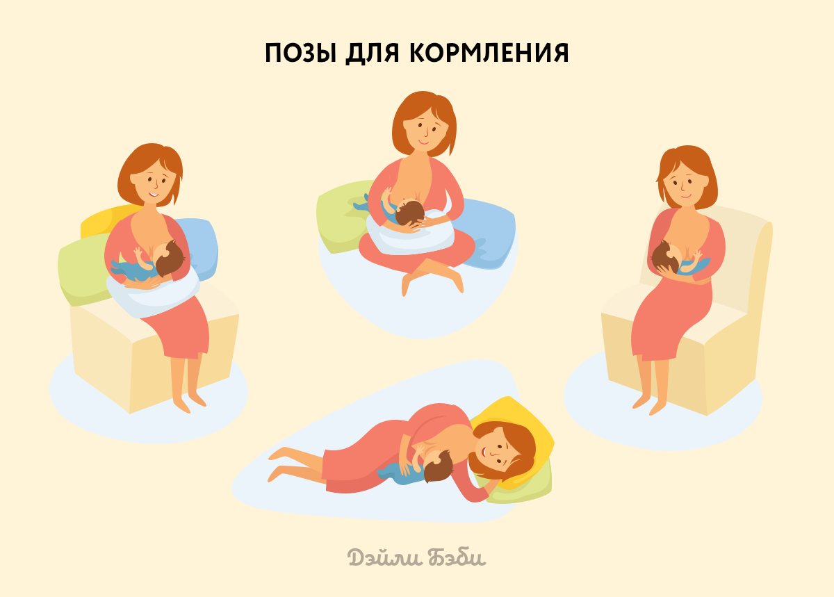Как правильно прикладывать ребенка к большой и маленькой груди в первый раз и при последующих кормлениях: правильное положение новорожденного ребенка при кормлении грудью с фото и видео инструкциями