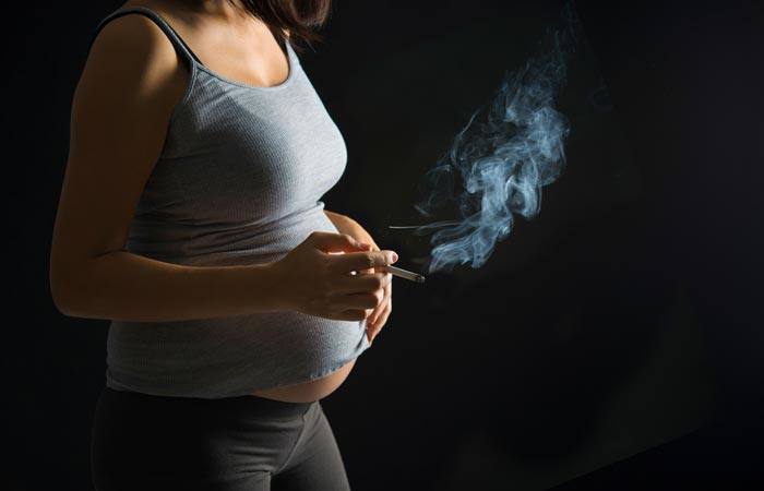 Курение мамы при грудном вскармливании