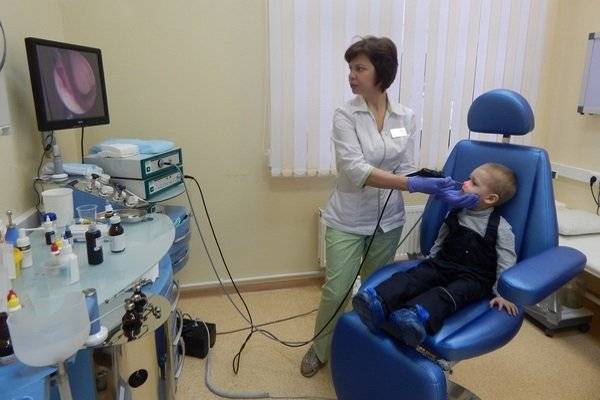 Лечение лазером аденоидов у детей (лазеротерапия)