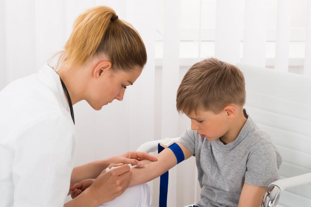 Ребенок боится сдавать анализ крови
