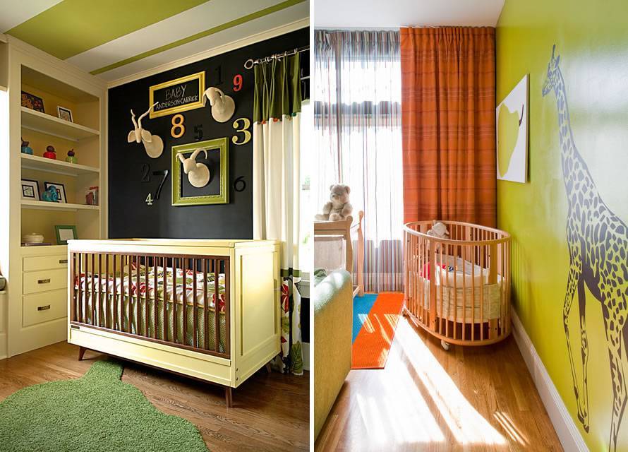 Дизайн детской комнаты для новорожденного: 75 фото оформления