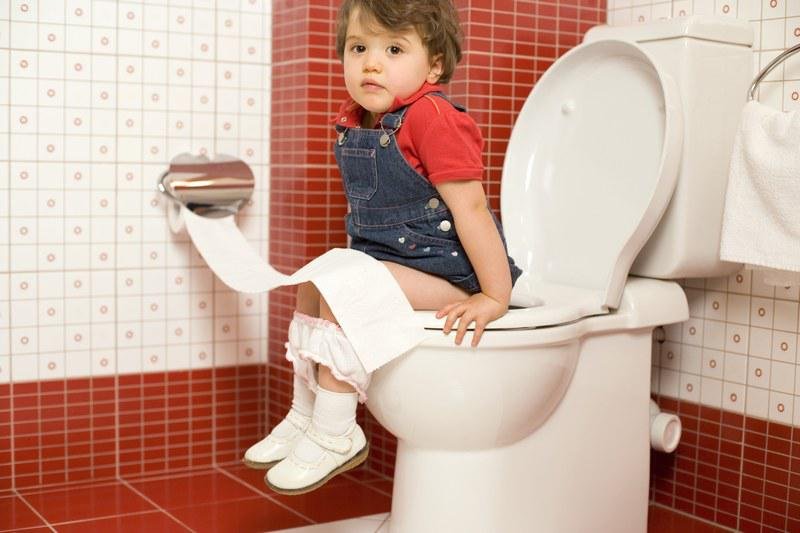 Ребенок не может сходить в туалет (по большому)