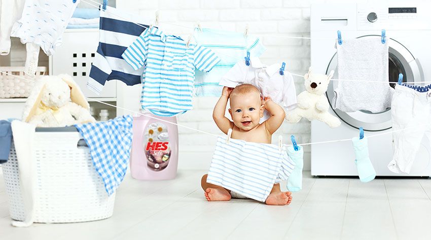 Чем и как нужно стирать вещи новорожденного малыша
