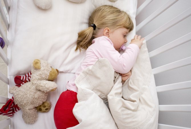 Беспокойный сон у ребенка 1 год ночью перемещается по кровати