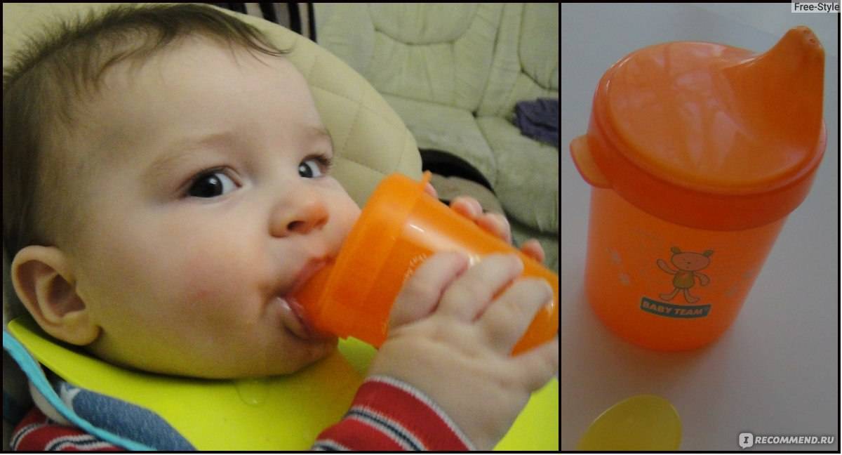 Когда и как научить ребенка пить из трубочки