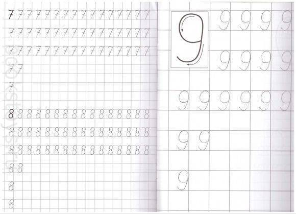 Как научить пятилетнего ребенка писать цифры и буквы?